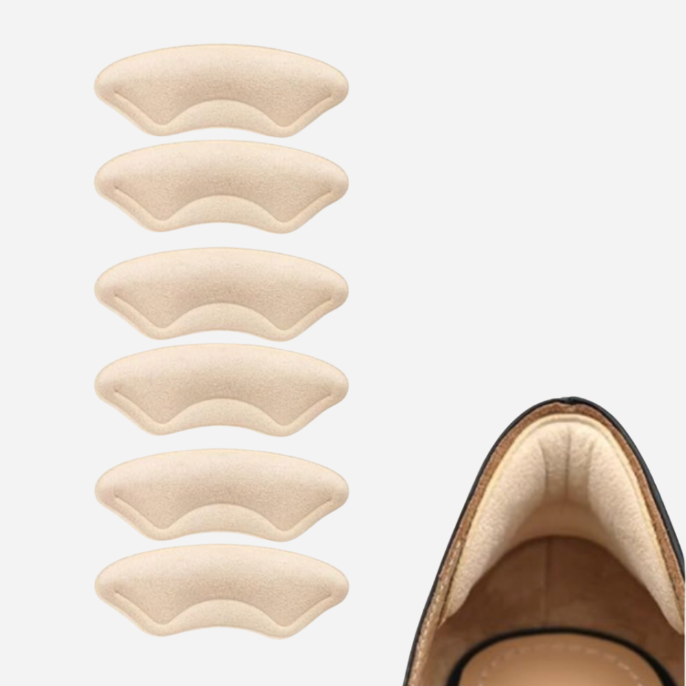 3-Pair Blister-Free Comfort Heel Cushion Pads Heel Liner