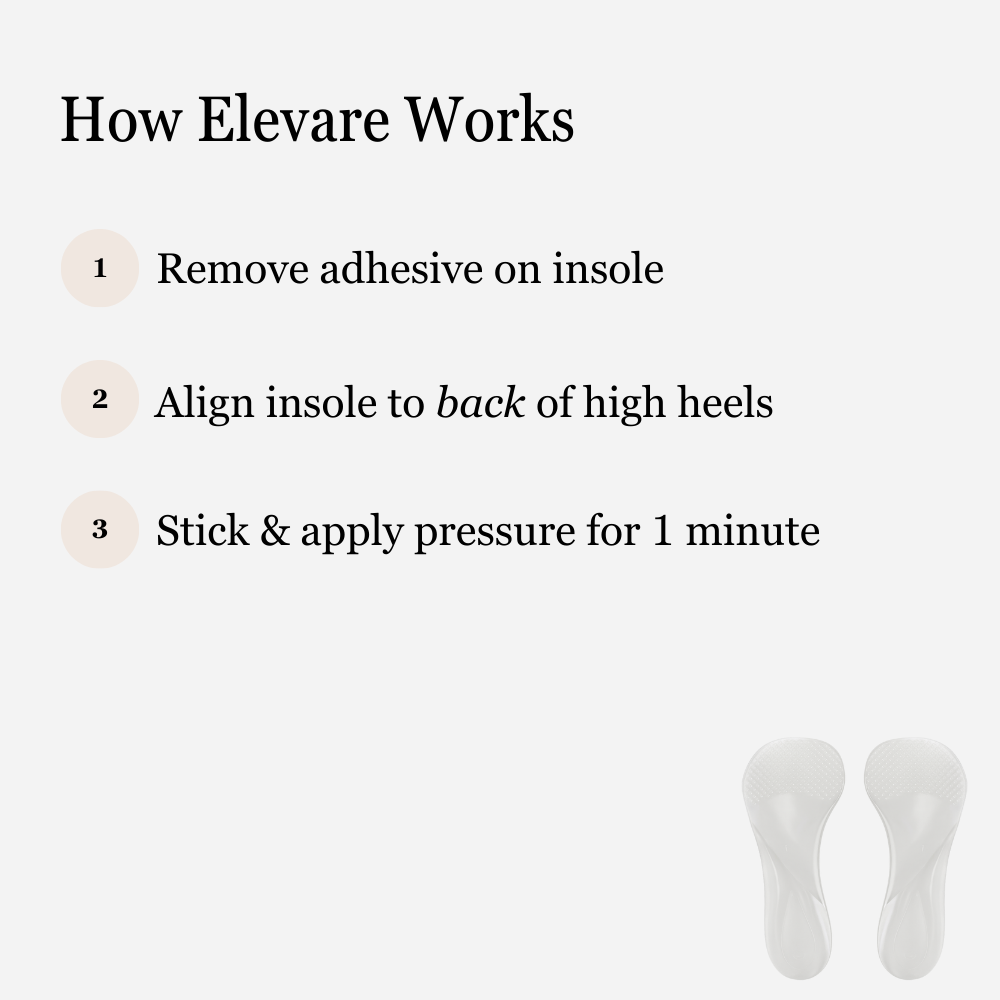 Elevare | Weight Shifting High Heel Insert