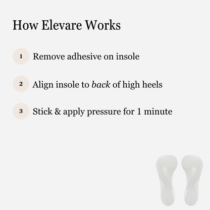 Elevare | Weight Shifting High Heel Insert